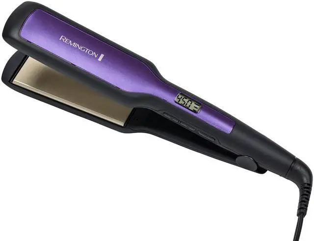 Main image of 1 3/4" Flat Iron, Hair Straightener with Anti-Static Technology, 30-Second Heat Up & 60 Minute Auto Shut-Off, 30% Longer Ceramic Floating Plates, Titanium + Ceramic Coating