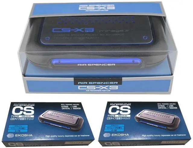 Main image of Squash Air Spencer Bundle of CS-X3 Squash Air Freshener Unit and Refill Cartridge 2 Packs