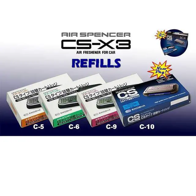 Alt view image 7 of 7 - Squash Air Spencer Bundle of CS-X3 Squash Air Freshener Unit and Refill Cartridge 2 Packs