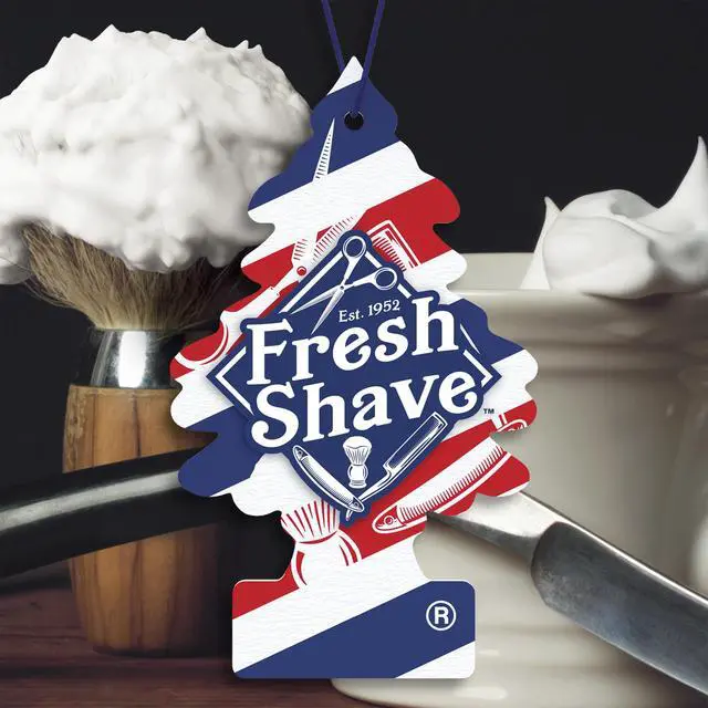 Alt view image 3 of 7 - Car Air Freshener | Hanging Tree Provides Long Lasting Scent for Auto and Home | 24 Air Fresheners |Fresh Shave