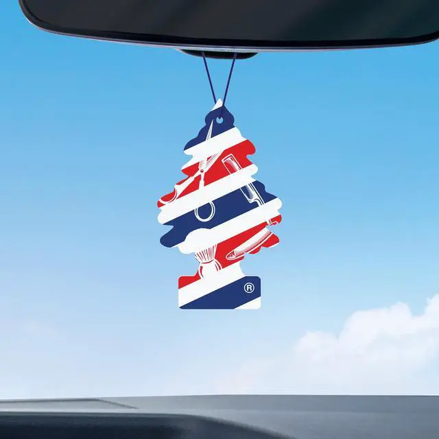 Alt view image 5 of 7 - Car Air Freshener | Hanging Tree Provides Long Lasting Scent for Auto and Home | 24 Air Fresheners |Fresh Shave
