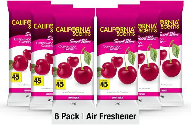 Main image of Power Bloc Car Air Freshener, Coronado Cherry Scent