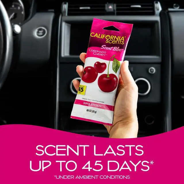 Alt view image 3 of 7 - Power Bloc Car Air Freshener, Coronado Cherry Scent