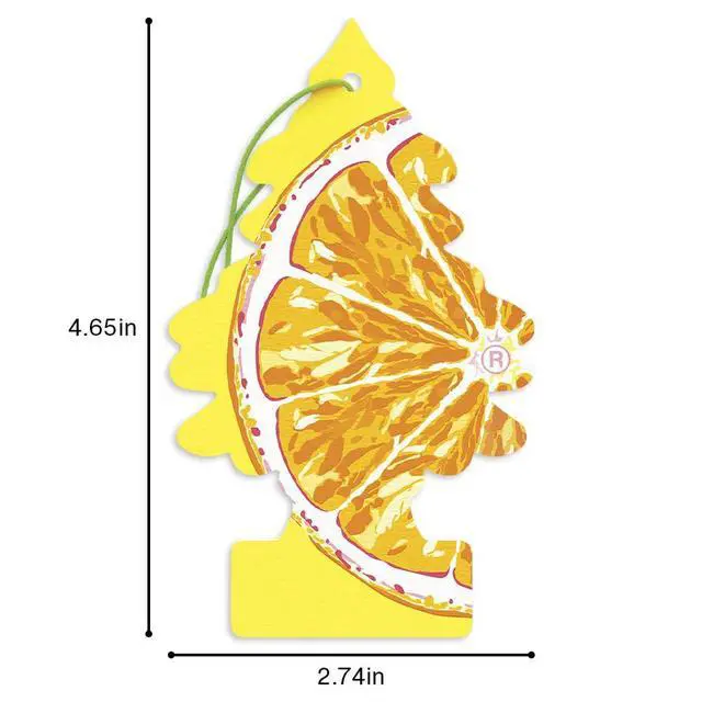 Alt view image 6 of 7 - Car Air Freshener | Hanging Tree Provides Long Lasting Scent for Auto and Home | 24 Air Fresheners |Sliced