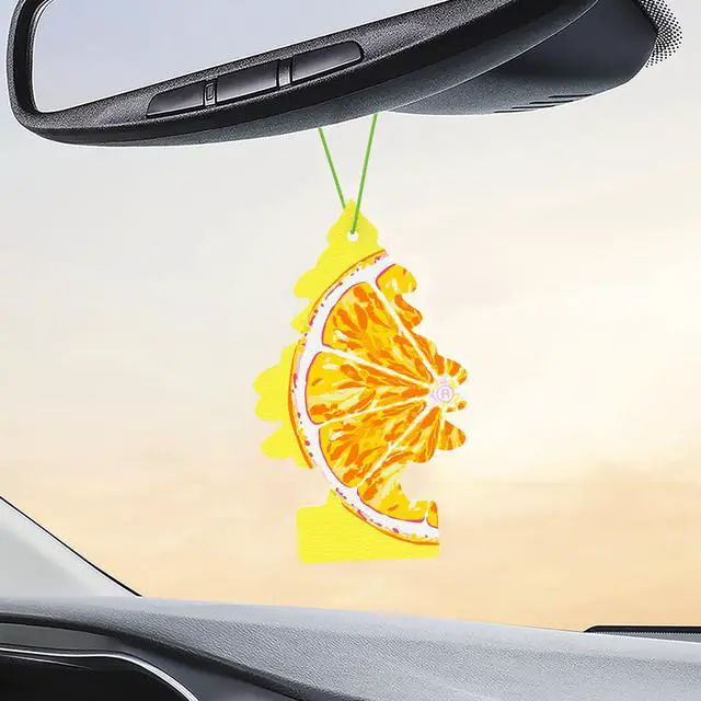 Alt view image 5 of 7 - Car Air Freshener | Hanging Tree Provides Long Lasting Scent for Auto and Home | 24 Air Fresheners |Sliced