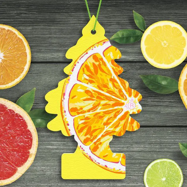 Alt view image 3 of 7 - Car Air Freshener | Hanging Tree Provides Long Lasting Scent for Auto and Home | 24 Air Fresheners |Sliced