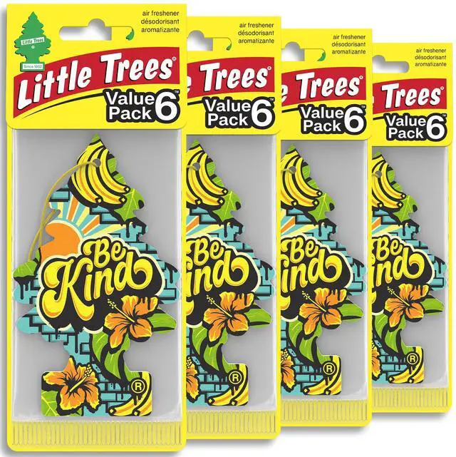 Main image of Car Air Freshener | Hanging Tree Provides Long Lasting Scent for Auto and Home | 24 Air Fresheners |Be Kind