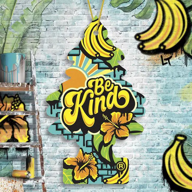 Alt view image 3 of 7 - Car Air Freshener | Hanging Tree Provides Long Lasting Scent for Auto and Home | 24 Air Fresheners |Be Kind