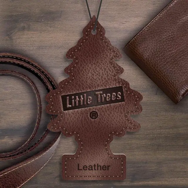 Alt view image 3 of 7 - Car Air Freshener | Hanging Tree Provides Long Lasting Scent for Auto and Home | Leather, 24 Air Fresheners