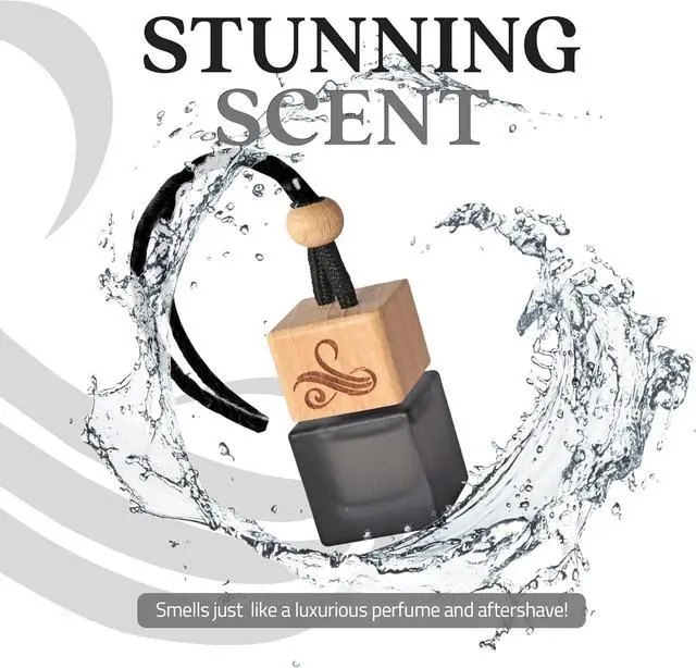 Alt view image 2 of 7 - Car Air Freshener for Men - Greed Inspired Perfume Diffuser