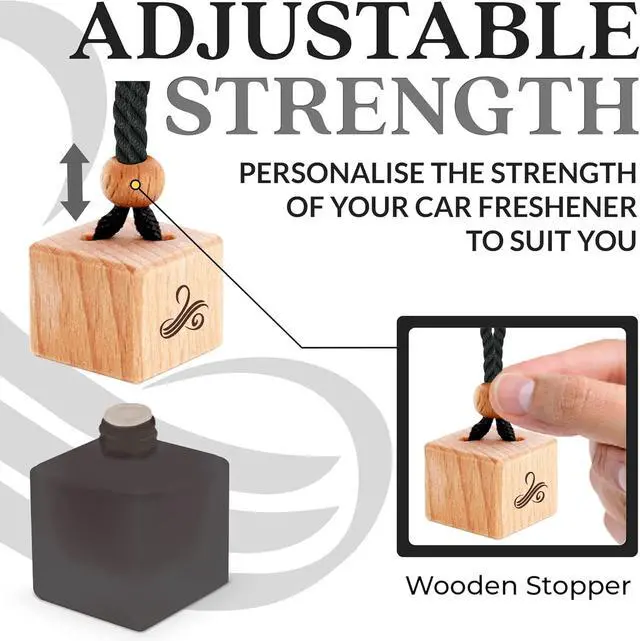 Alt view image 4 of 7 - Car Air Freshener for Men - Greed Inspired Perfume Diffuser