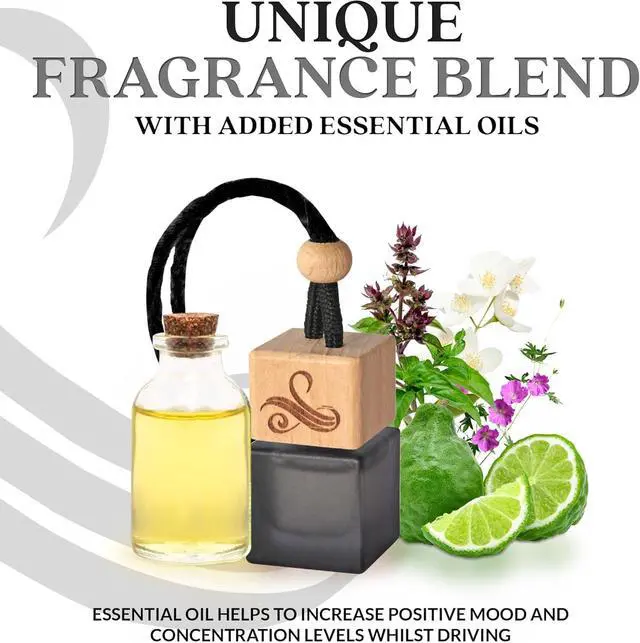Alt view image 7 of 7 - Car Air Freshener for Men - Greed Inspired Perfume Diffuser
