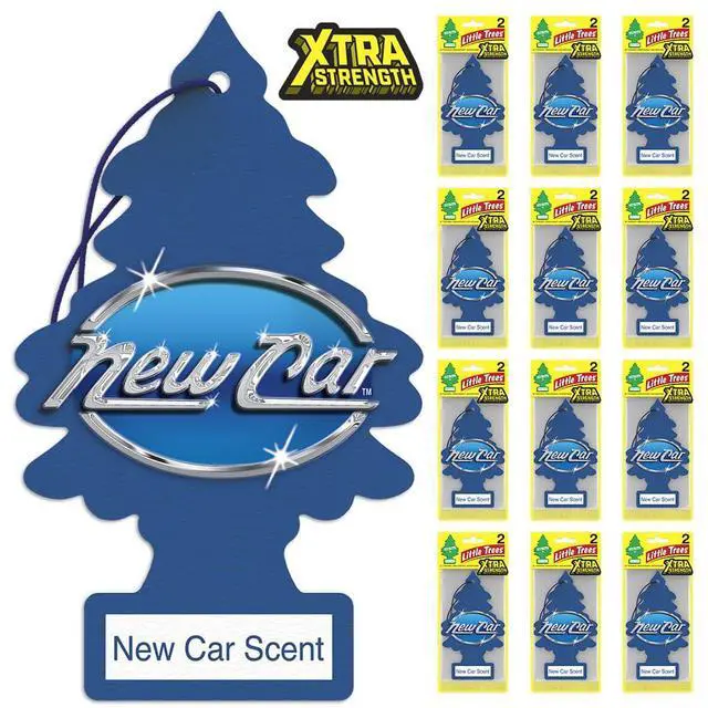Alt view image 2 of 6 - Car Air Freshener | Xtra Strength Provides Long-Lasting Scent for Auto or Home | Extra Boost of Fragrance | New Car Scent, 24 Air Fresheners