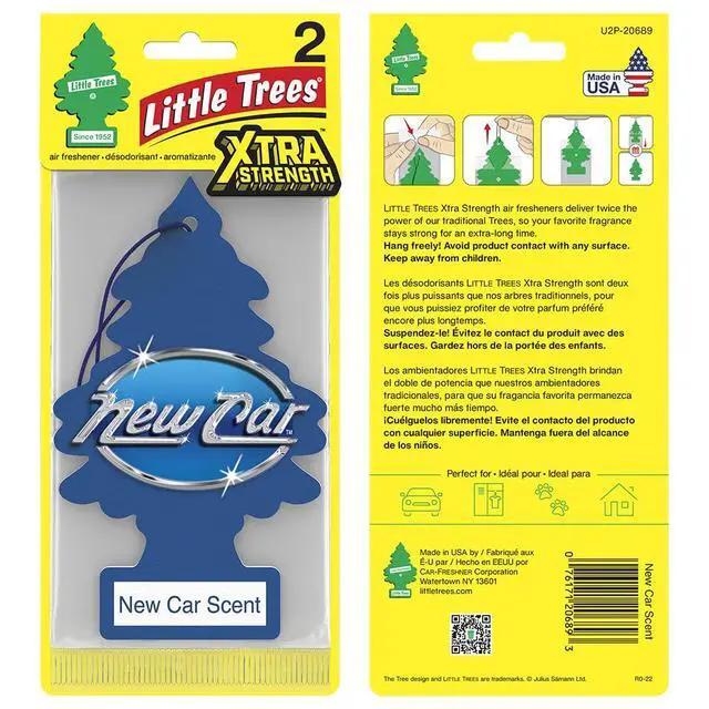 Alt view image 3 of 6 - Car Air Freshener | Xtra Strength Provides Long-Lasting Scent for Auto or Home | Extra Boost of Fragrance | New Car Scent, 24 Air Fresheners