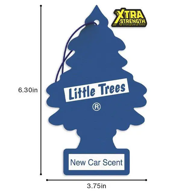 Alt view image 6 of 6 - Car Air Freshener | Xtra Strength Provides Long-Lasting Scent for Auto or Home | Extra Boost of Fragrance | New Car Scent, 24 Air Fresheners