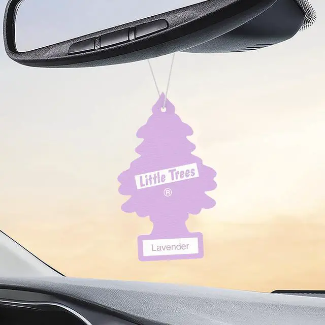 Alt view image 5 of 7 - Car Air Freshener | Hanging Tree Provides Long Lasting Scent for Auto and Home | 24 Air Fresheners |Lavender