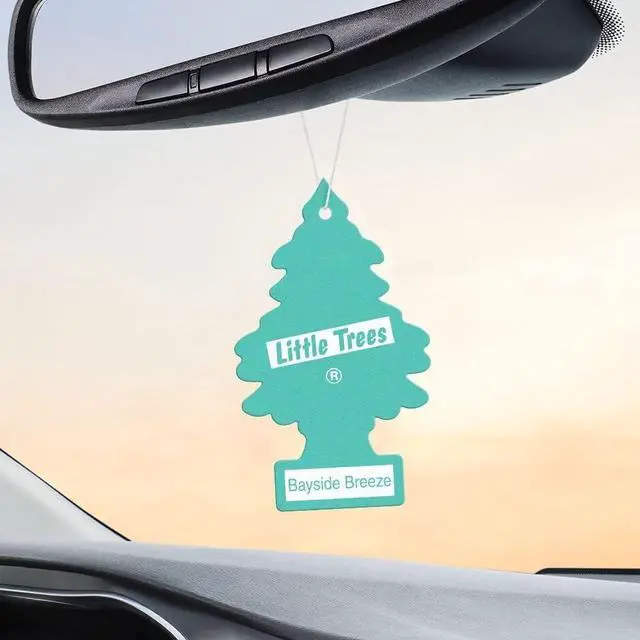 Alt view image 4 of 7 - Cardboard Hanging Car, Home & Office Air Freshener, Bayside Breeze (Pack of 6)