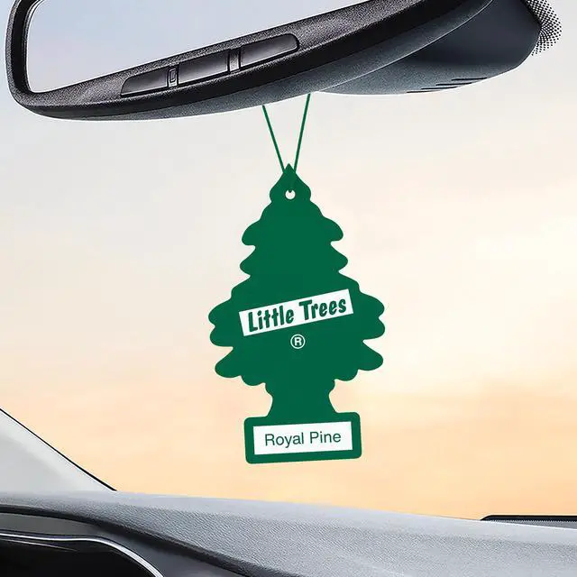 Alt view image 5 of 7 - Car Air Freshener | Hanging Tree Provides Long Lasting Scent for Auto and Home | Royal Pine, 24 Air Fresheners