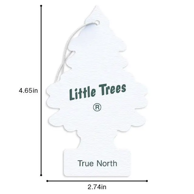 Alt view image 6 of 7 - Car Air Freshener | Hanging Tree Provides Long Lasting Scent for Auto and Home | 24 Air Fresheners |True North