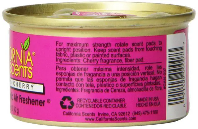 Alt view image 2 of 2 - Spillproof Organic Air Freshener, Coronado Cherry, 1.5 Ounce Canister (Pack of 4)
