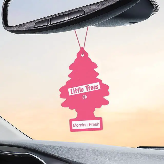 Alt view image 5 of 7 - Car Air Freshener | Hanging Tree Provides Long Lasting Scent for Auto and Home | 24 Air Fresheners |Morning Fresh