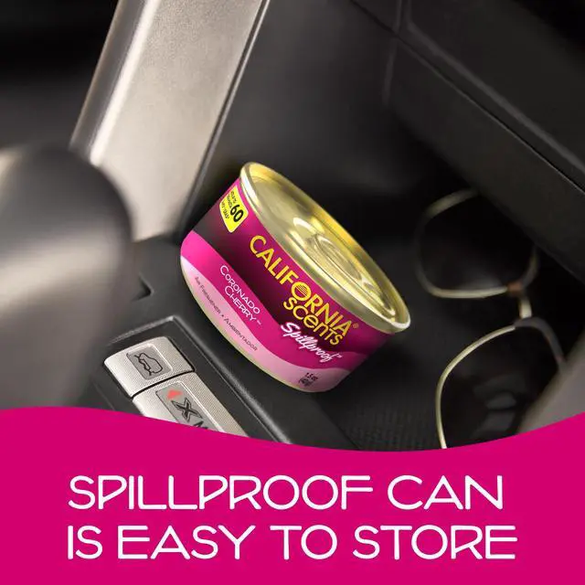 Alt view image 3 of 6 - Can Air Freshener and Odor Neutralizer by , Set of 12 Spillproof Cans for Home and Car, Coronado Cherry, 1.5 Oz Each