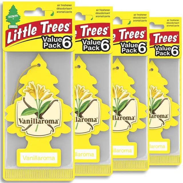 Main image of Car Air Freshener | Hanging Tree Provides Long Lasting Scent for Auto and Home | 24 Air Fresheners |Vanillaroma