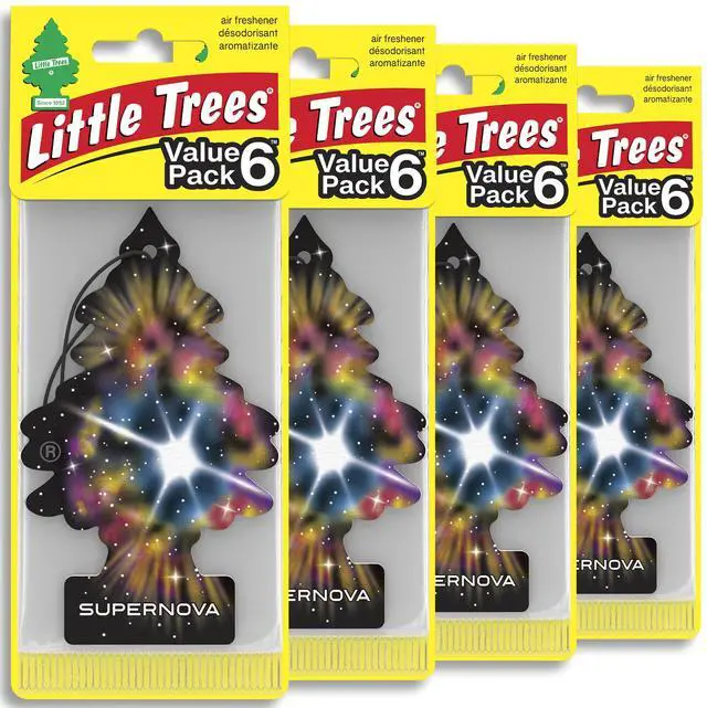 Main image of Car Air Freshener | Hanging Tree Provides Long Lasting Scent for Auto and Home | 24 Air Fresheners |Supernova