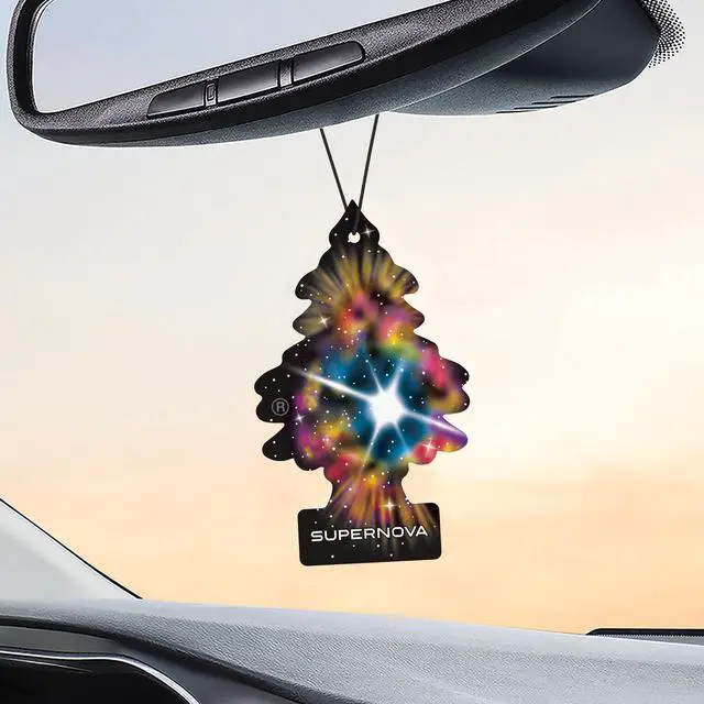 Alt view image 5 of 7 - Car Air Freshener | Hanging Tree Provides Long Lasting Scent for Auto and Home | 24 Air Fresheners |Supernova