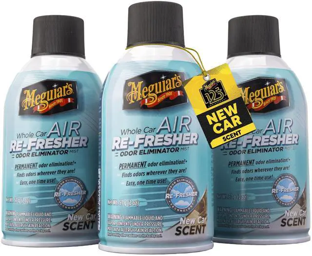 Main image of Whole Car Air Refresher Odor Eliminator, New Car Scent, 2 OzCar Air Freshener For Commuters, Detailers; Car Odor Eliminator Mist Refreshes Car Cabin Air For Sedan, Suv, Truck, Van