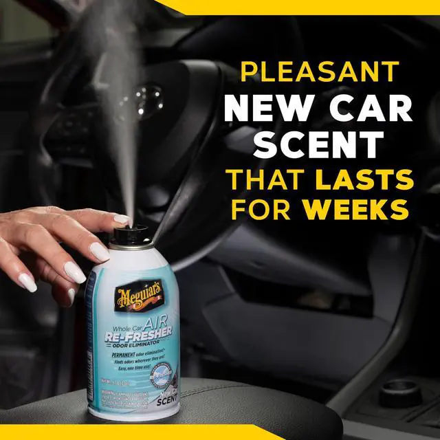 Alt view image 7 of 7 - Whole Car Air Refresher Odor Eliminator, New Car Scent, 2 OzCar Air Freshener For Commuters, Detailers; Car Odor Eliminator Mist Refreshes Car Cabin Air For Sedan, Suv, Truck, Van