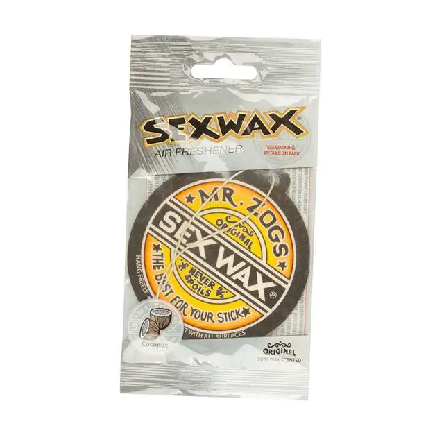 Alt view image 2 of 2 - Sex Wax Air Freshener (3-Pack, Coconut) (Limited Edition)