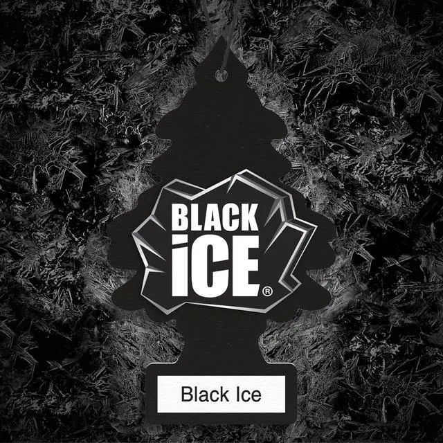 Alt view image 3 of 7 - Car Air Freshener | Hanging Tree Provides Long Lasting Scent for Auto and Home | Black Ice, 24 Air Fresheners