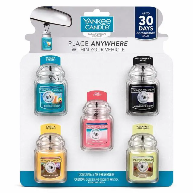 Main image of Car Jar Ultimate Multipack, 5 Air Fresheners