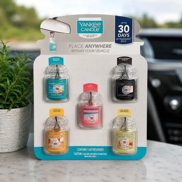 Alt view image 2 of 7 - Car Jar Ultimate Multipack, 5 Air Fresheners