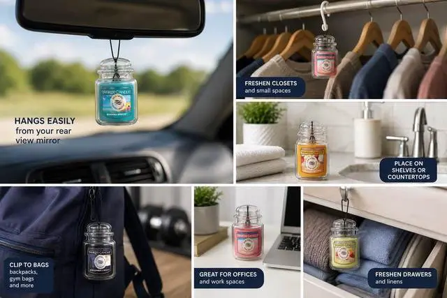 Alt view image 3 of 7 - Car Jar Ultimate Multipack, 5 Air Fresheners