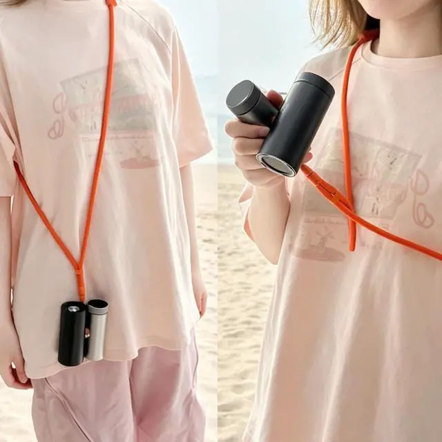 Alt view image 6 of 7 - Adjustable Strap Compatible with Shark ChillPill FA02X Series Fan (Orange)