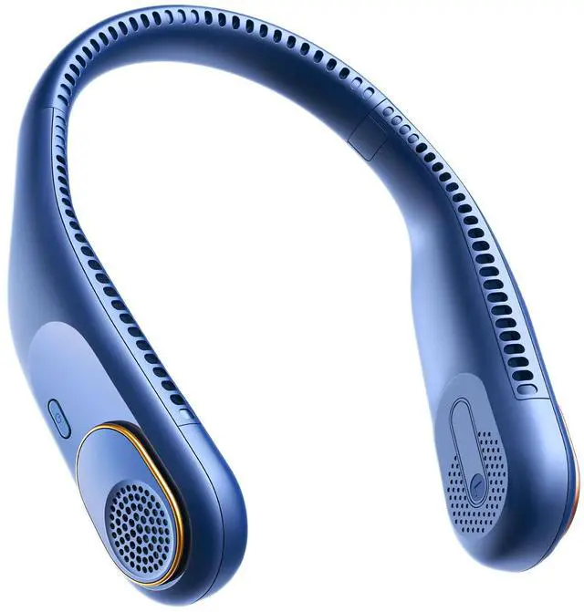 Main image of Portable Neck Fan: 5200mAh Bladeless Personal Fan | 4 Speeds, 20H Max Runtime, No Hair Twist Quiet Wearable Fan for Travel | Birthday Gifts for Men Women Mom Dad