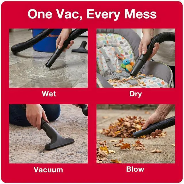 Alt view image 3 of 7 - WD-2L Wet Dry Vacuum Cleaner, Home Car Garage Workshop, 2.0 PHP
