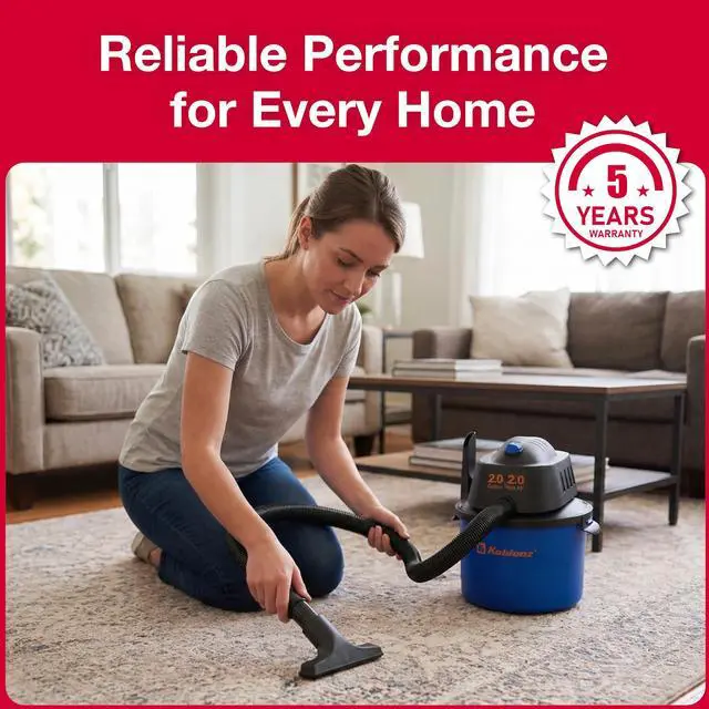 Alt view image 4 of 7 - WD-2L Wet Dry Vacuum Cleaner, Home Car Garage Workshop, 2.0 PHP