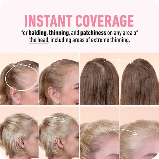 Alt view image 4 of 7 - Hairline Powder, Root Touch Up Hair Color Light Blonde 4g