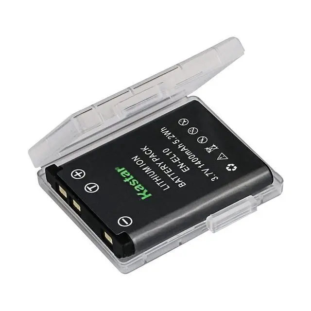 Alt view image 2 of 3 - EN-EL10 Lithium-Ion Battery Replacement for Nikon EN-EL10 and Nikon Coolpix S60 S80 Coolpix S200 S203 S210 S220 S230 Coolpix S500 S510 S520 S570 Coolpix S600 S700 Coolpix S3000 S4000 S5100