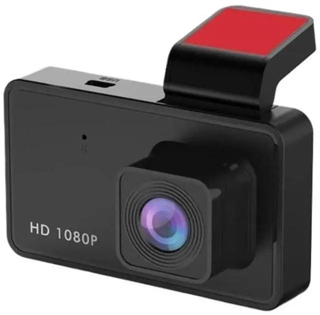 Main image of 3-Inch 1080P HD Dash Cam for Cars, Wide-Angle Driving Recorder with Night Vision, Loop Recording (Black)