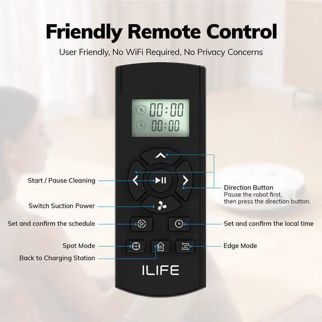 Alt view image 3 of 7 - V2 Robot Vacuum Cleaner, Tangle-Free Suction