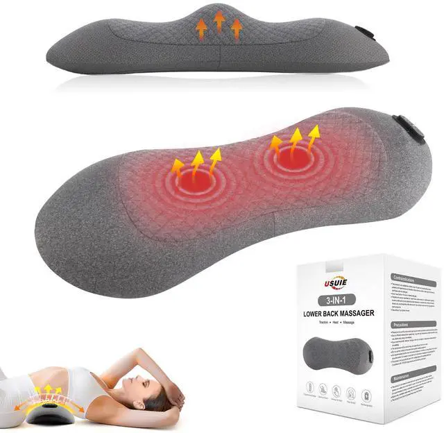 Main image of Cordless Lumbar Support Pillow, Lower Back Massager for Pain Relief