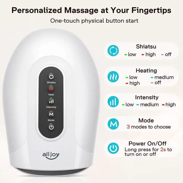 Alt view image 4 of 7 - Roller Kneading Hand Massager for Arthritis and Carpal Tunnel Relief