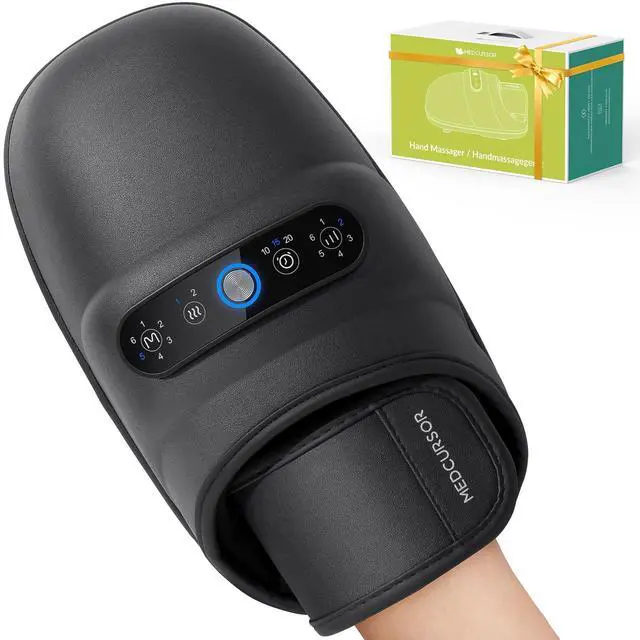Main image of Hand Massager - Hand Massager with Heat and Compression for Carpal Tunnel and Stiff Joints, Pain Relief from Wrist to Palm and Finger, Gifts for Women Men (Rechargeable)