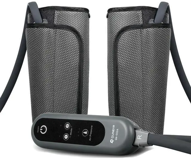 Main image of Air Compression Leg Massager for Circulation & Pain Relief, Calf Massagers with 2 Modes & 3 Intensities, Sequential Compression Device (SCD) for RLS, Edema, FSA-HSA - Ideal Gift