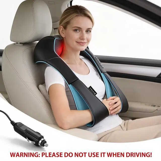 Alt view image 6 of 7 - Women Men Gifts, Shiatsu Back Shoulder & Neck Massager with Heat