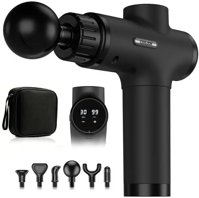 Main image of Massage Gun, Deep Tissue Percussion Massager 30 Speeds for Pain Relief